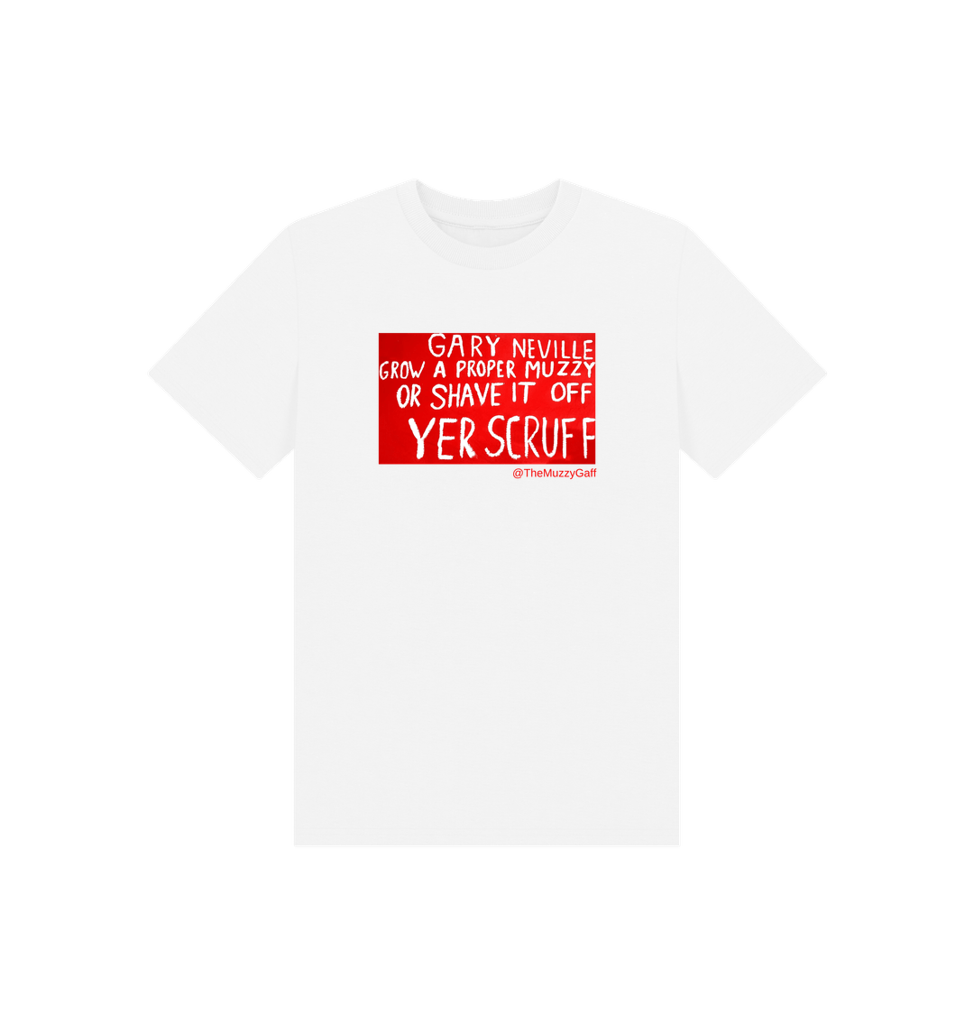 White Printed Kids T-Shirt